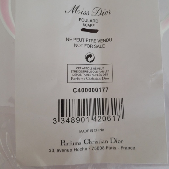 New authentic DIOR twilly / scarf / mitzah - Picture 6 of 8